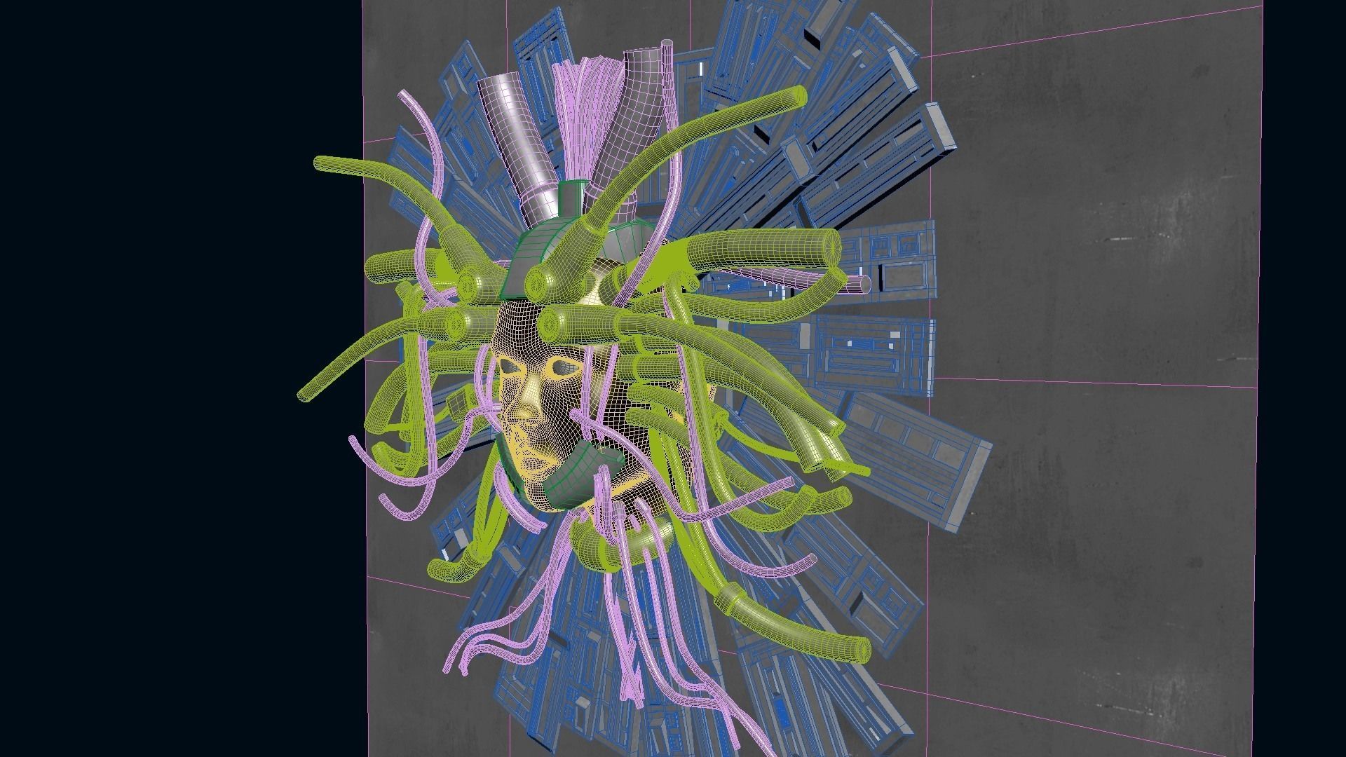 Cyber God 3D model_29