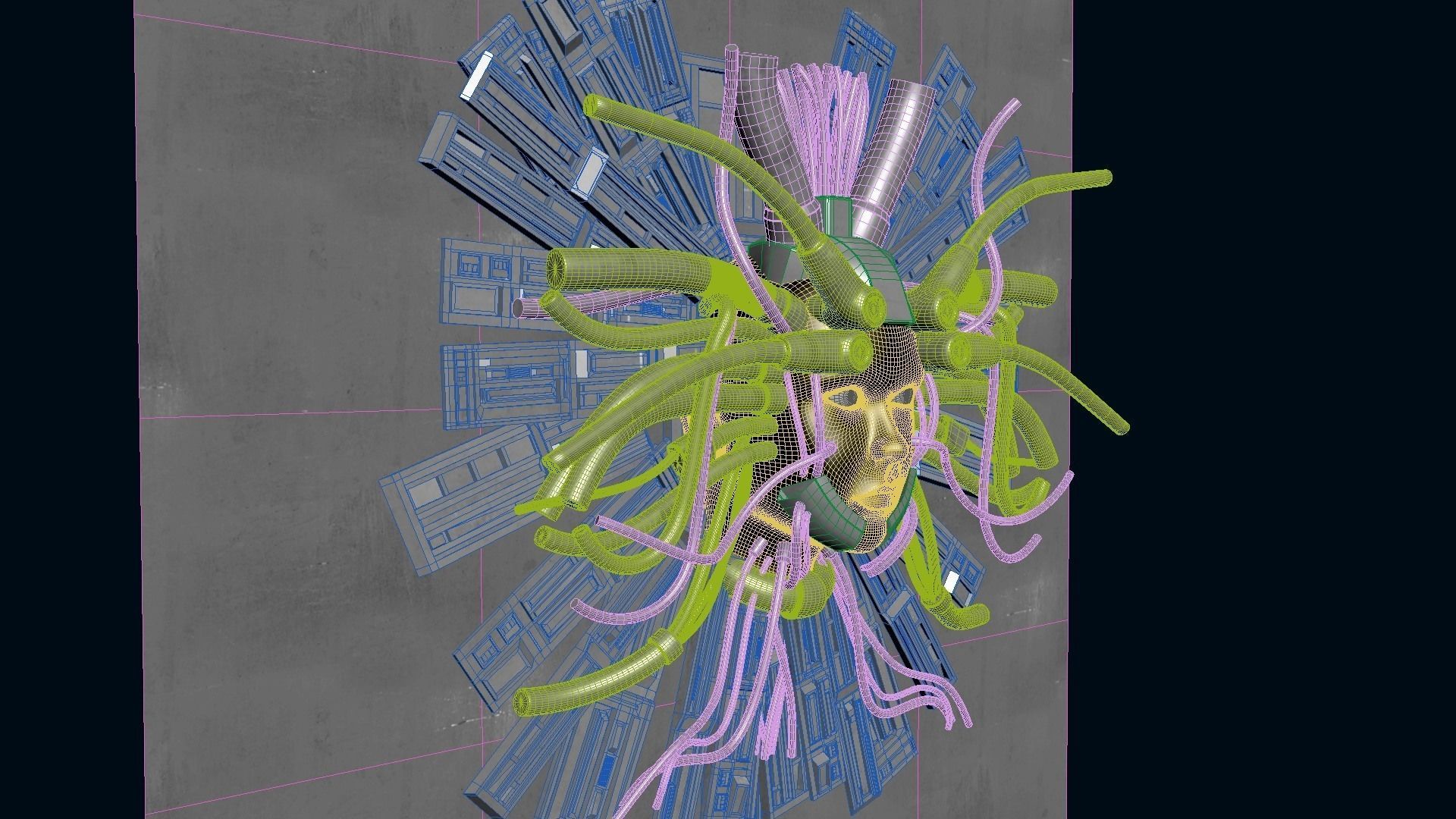 Cyber God 3D model_14