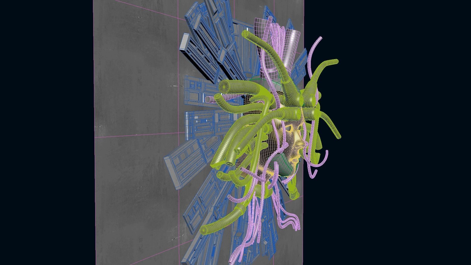 Cyber God 3D model_11