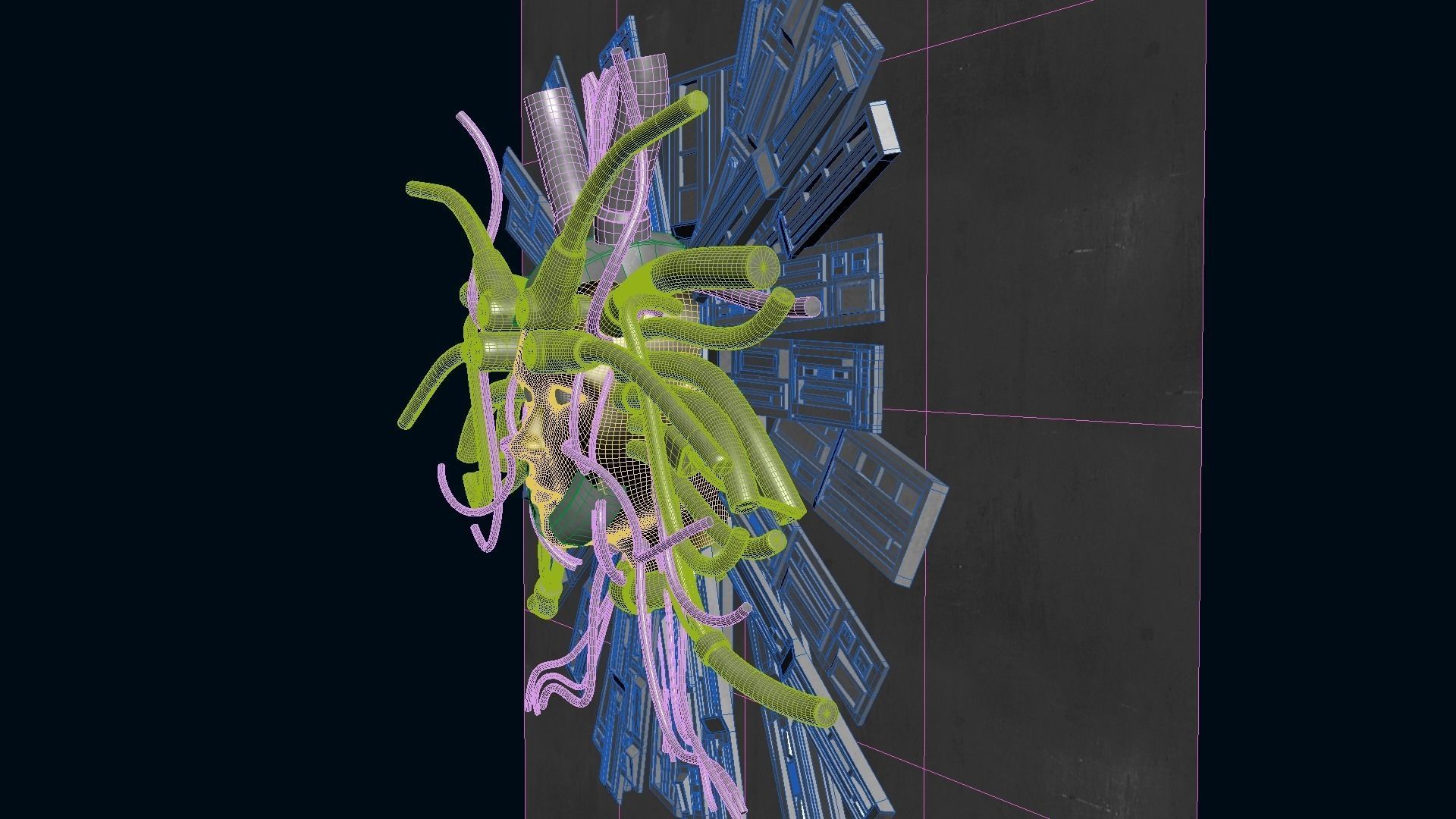 Cyber God 3D model_32