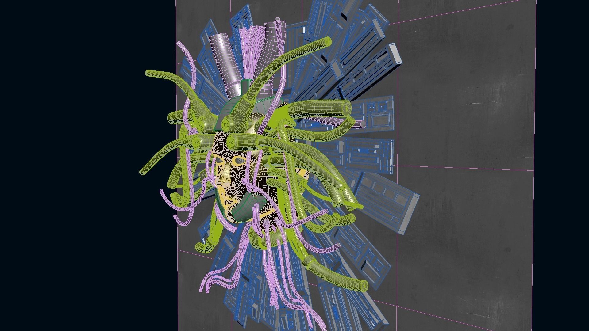 Cyber God 3D model_30