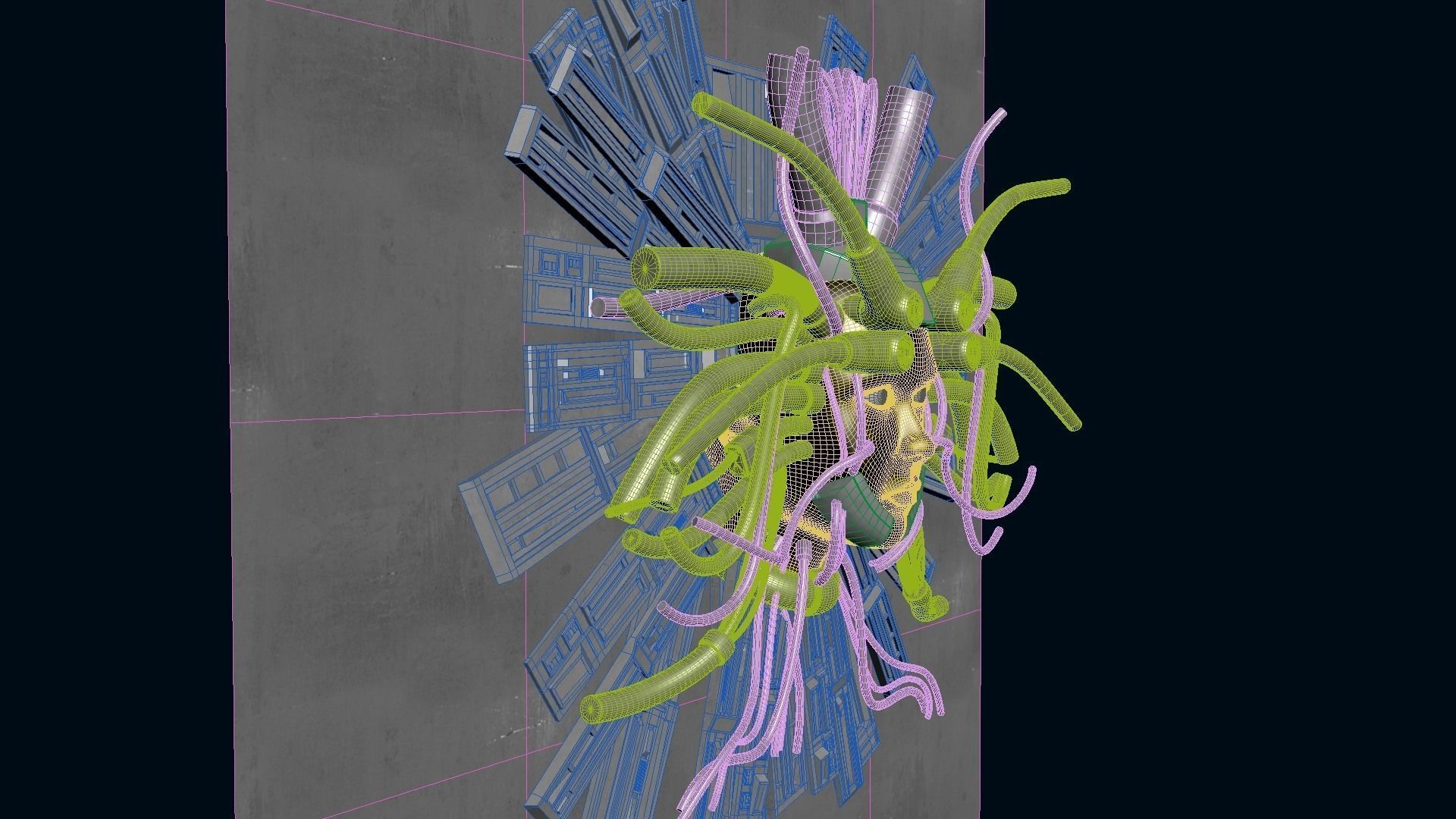 Cyber God 3D model_12