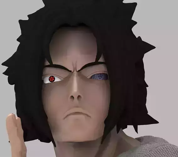 SASUKE AODA - NARUTO SHIPPUDEN 3D print model