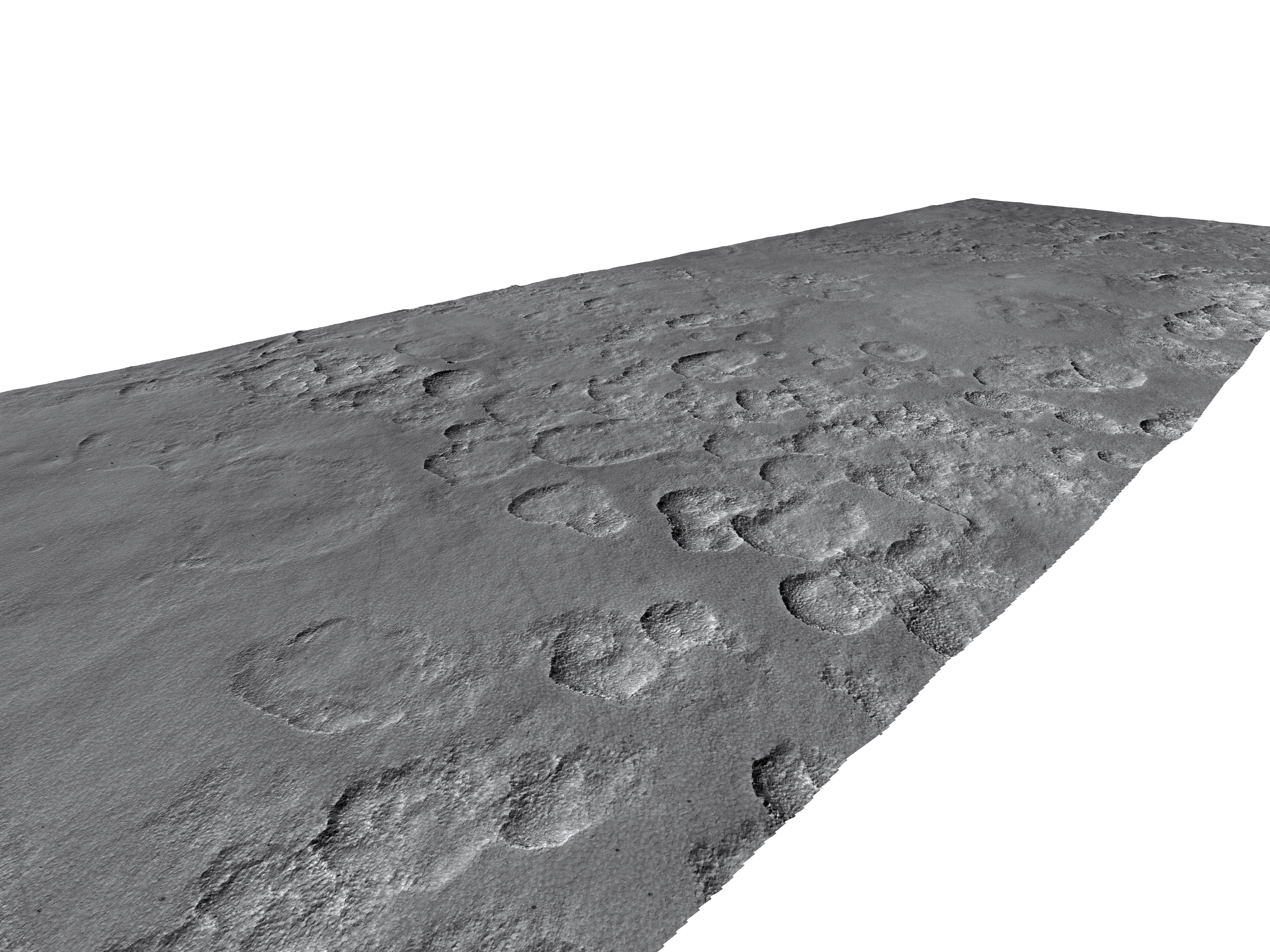MARS VR - Crater Ejecta Degradation 3D model_2