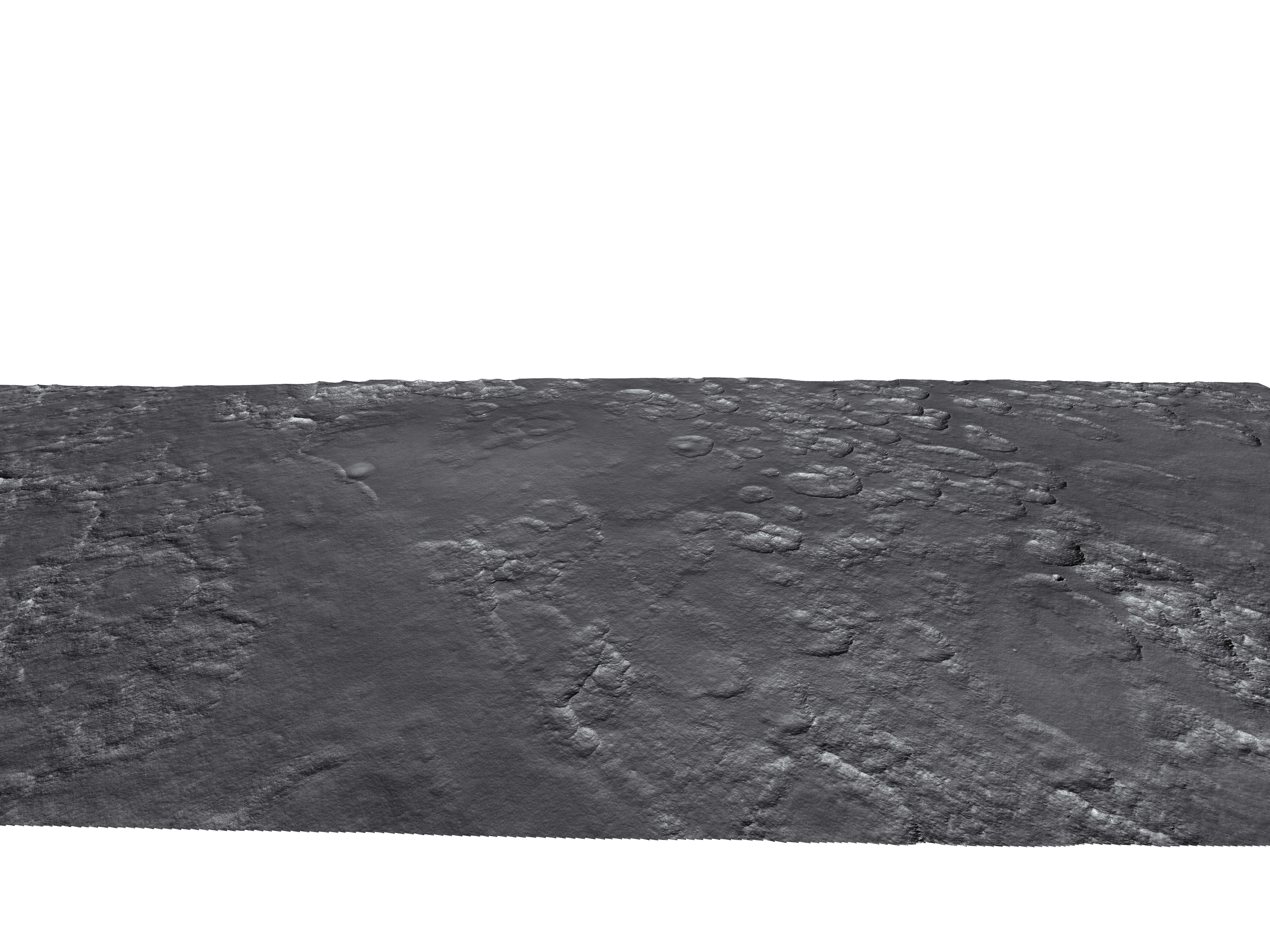 MARS VR - Crater Ejecta Degradation 3D model_3