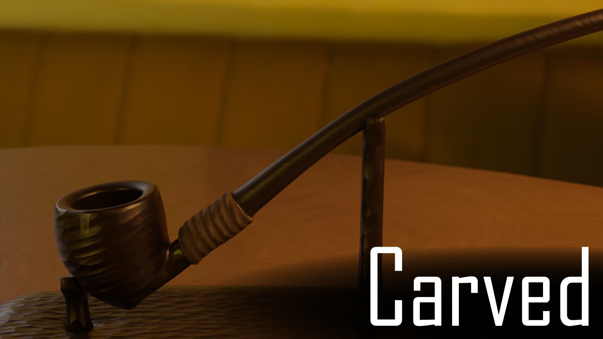 Ultimate Smoking Pipe Collections Low-poly 3D model_44