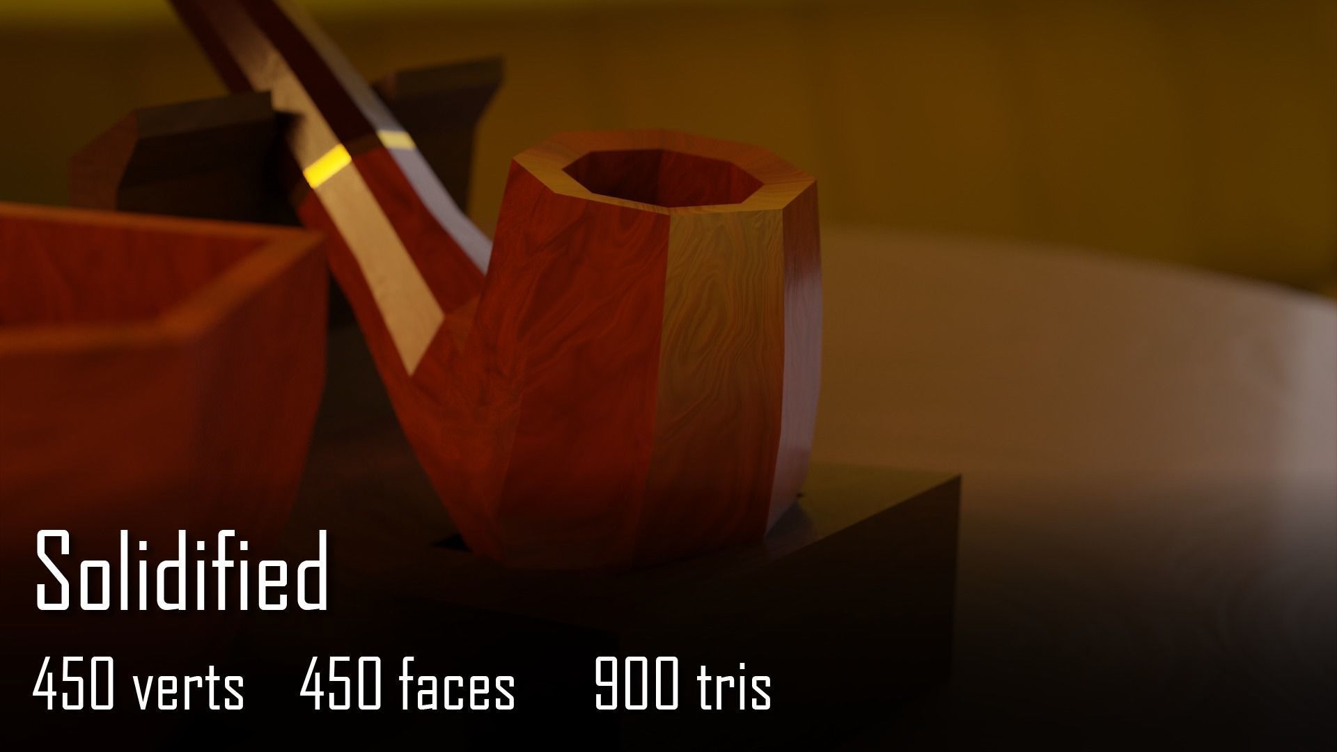 Ultimate Smoking Pipe Collections Low-poly 3D model_41