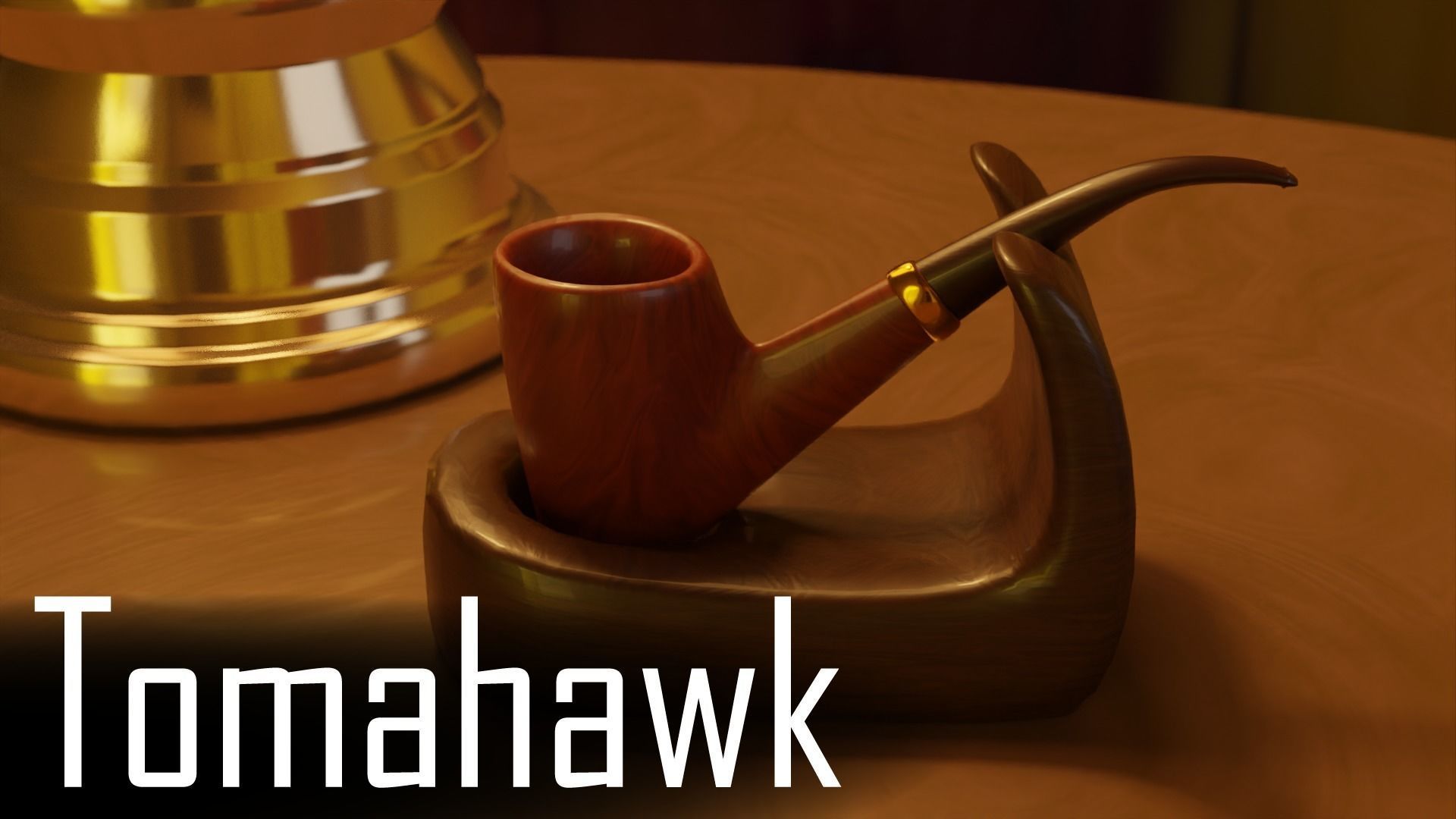 Ultimate Smoking Pipe Collections Low-poly 3D model_76