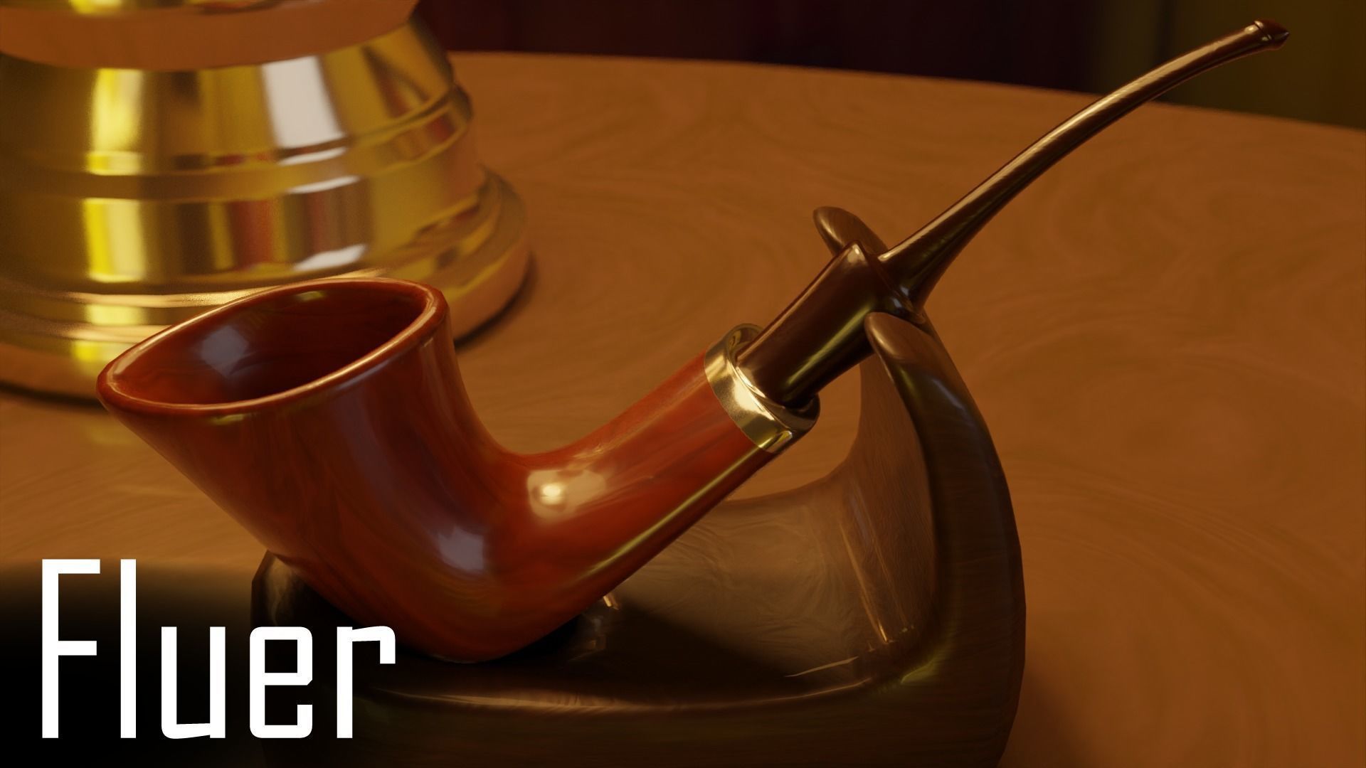Ultimate Smoking Pipe Collections Low-poly 3D model_60