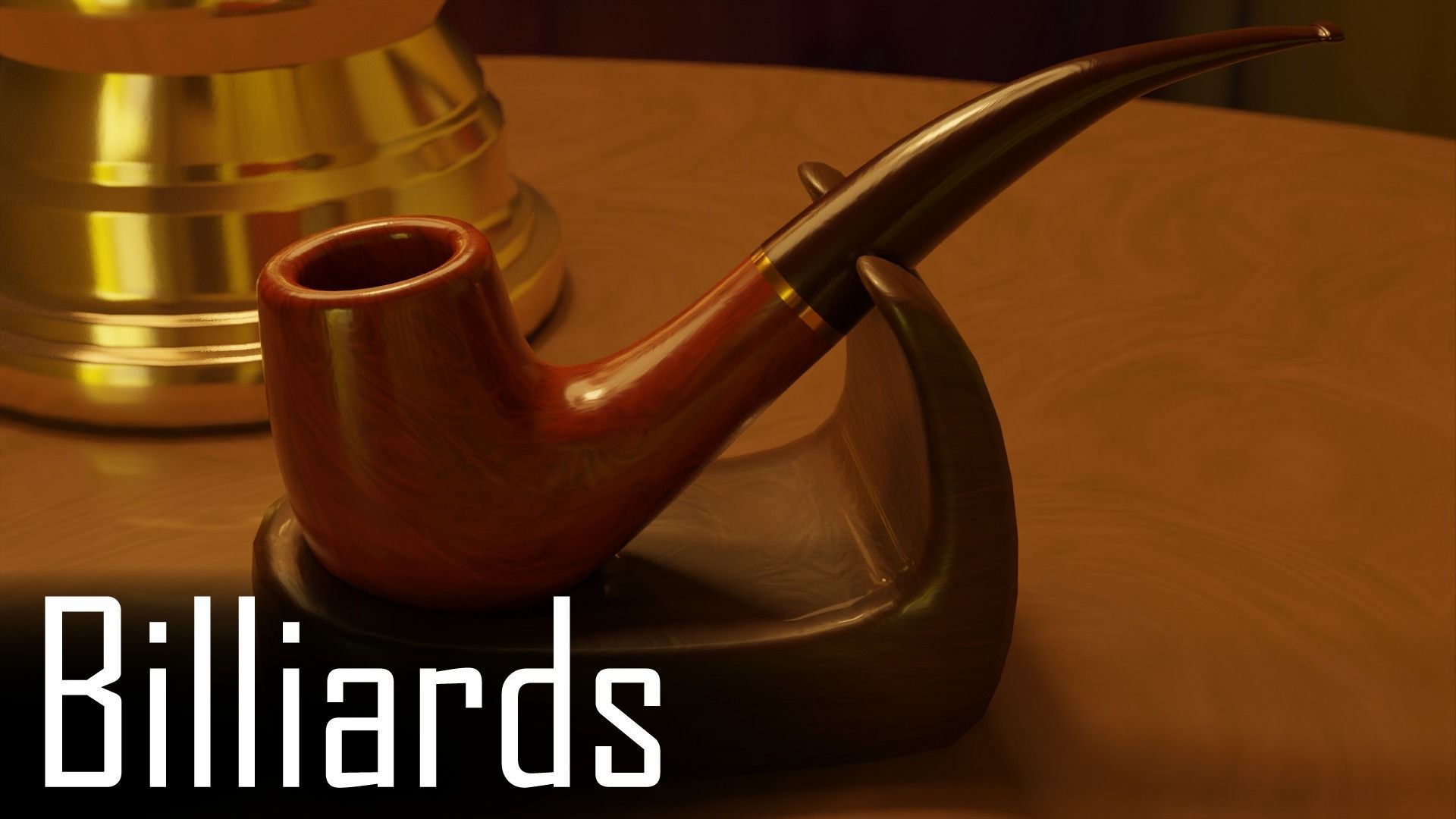 Ultimate Smoking Pipe Collections Low-poly 3D model_36