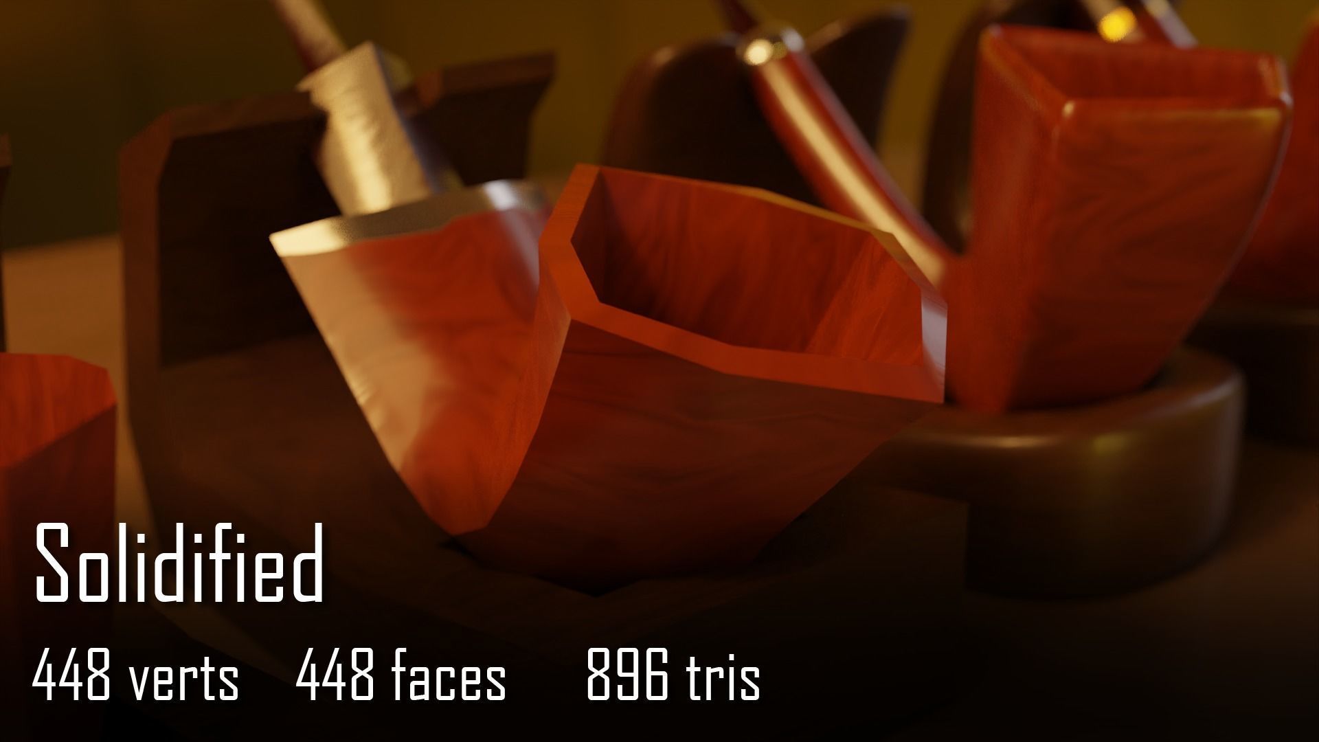 Ultimate Smoking Pipe Collections Low-poly 3D model_65