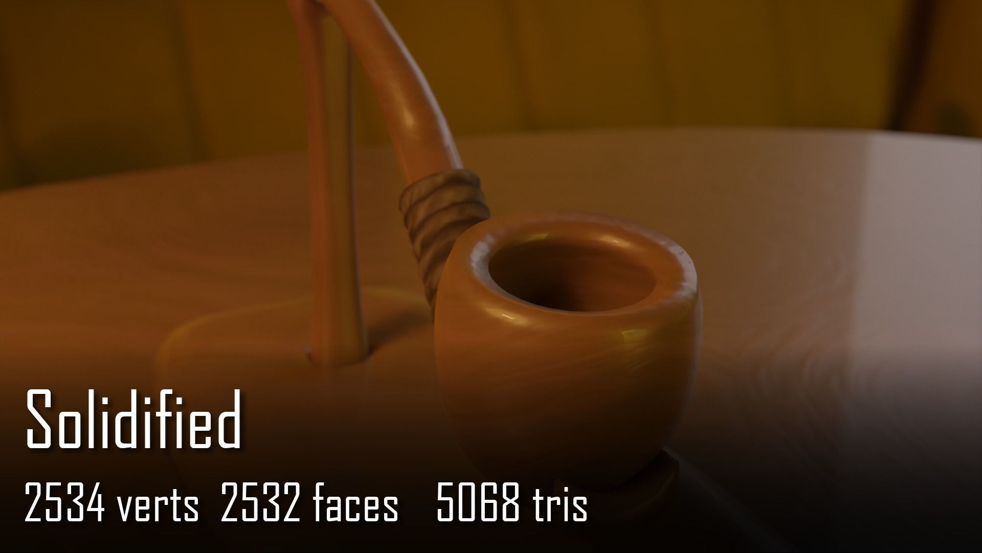 Ultimate Smoking Pipe Collections Low-poly 3D model_89