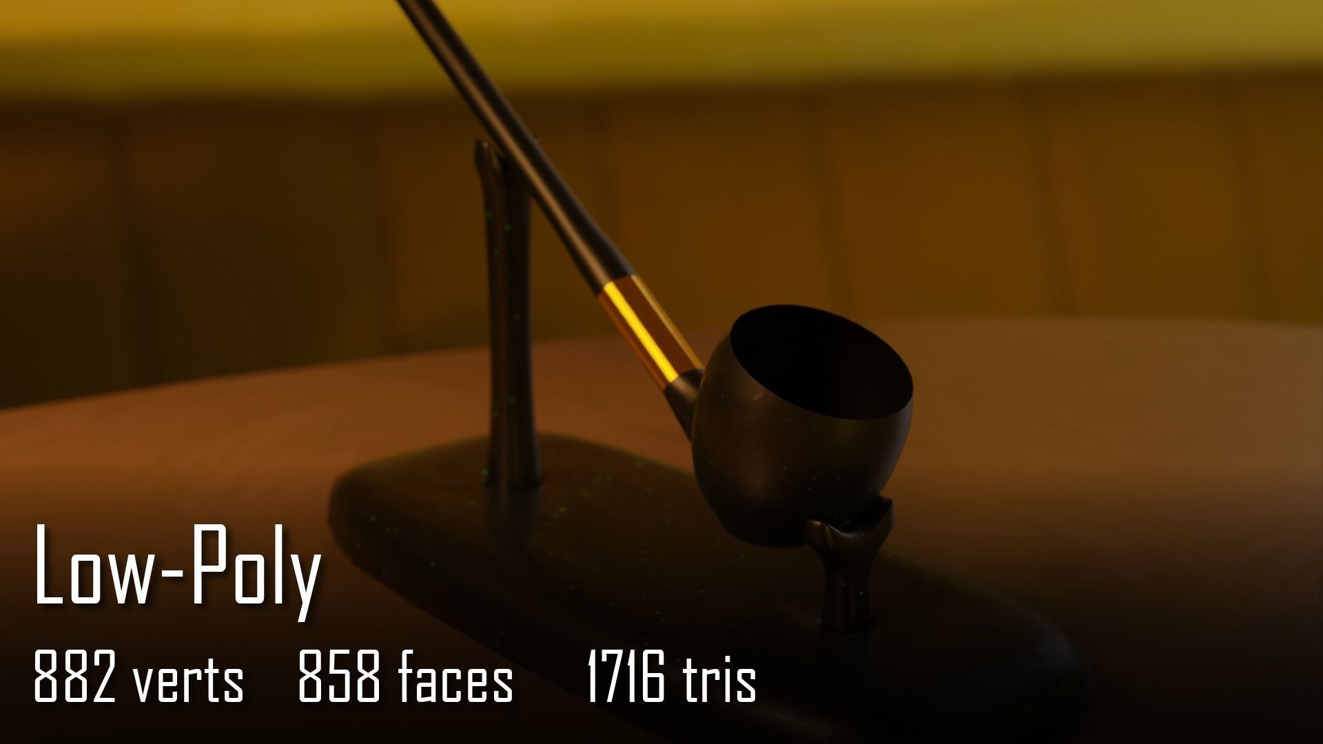 Ultimate Smoking Pipe Collections Low-poly 3D model_56