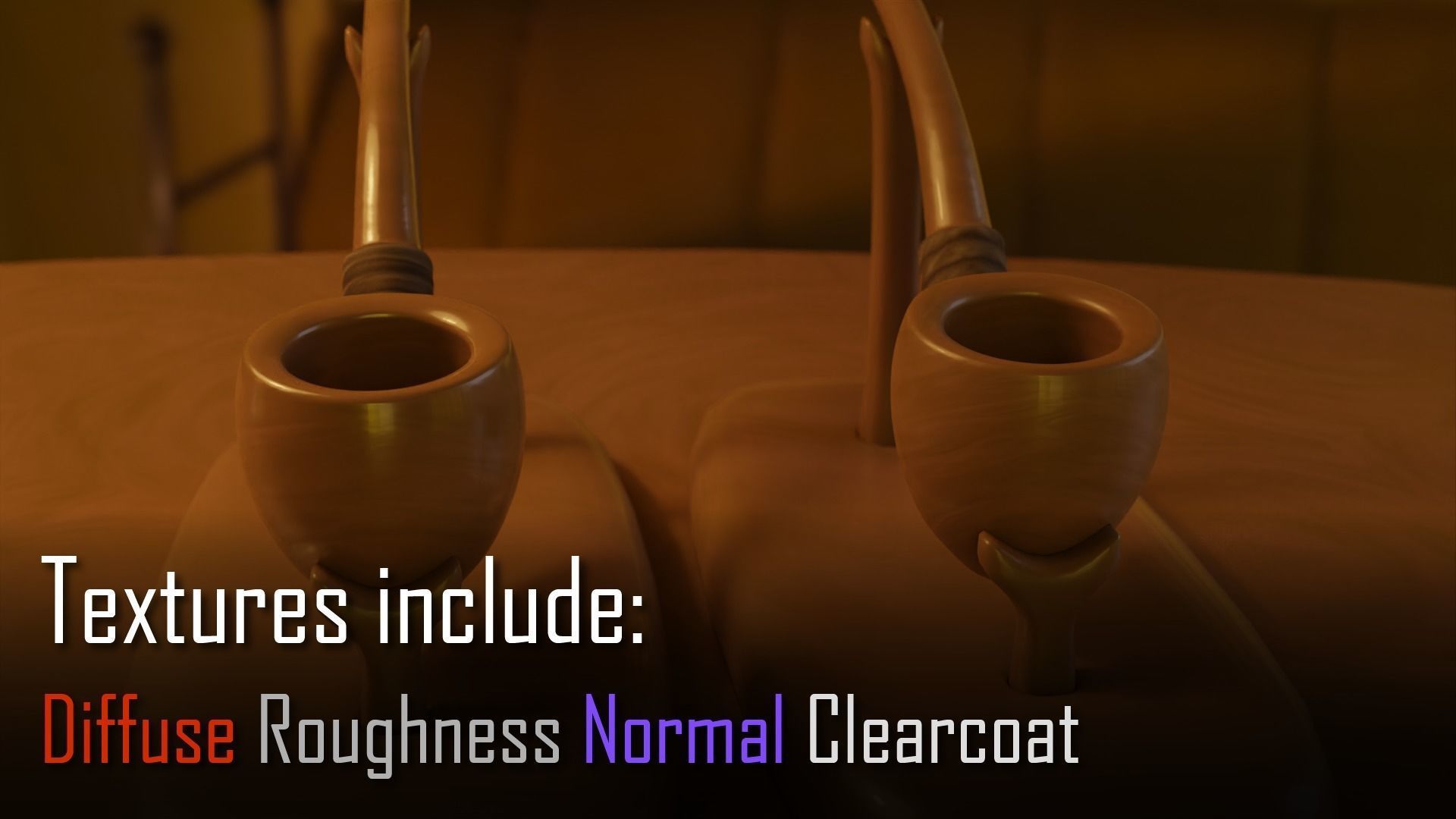 Ultimate Smoking Pipe Collections Low-poly 3D model_87