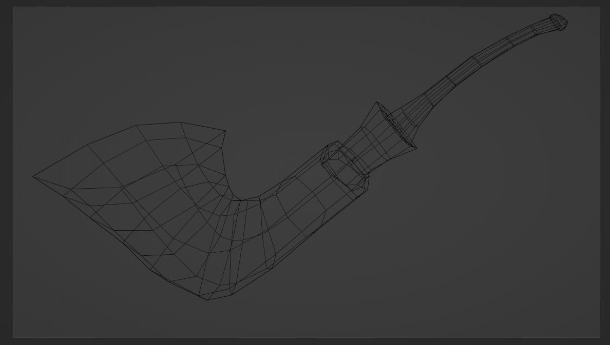 Ultimate Smoking Pipe Collections Low-poly 3D model_61