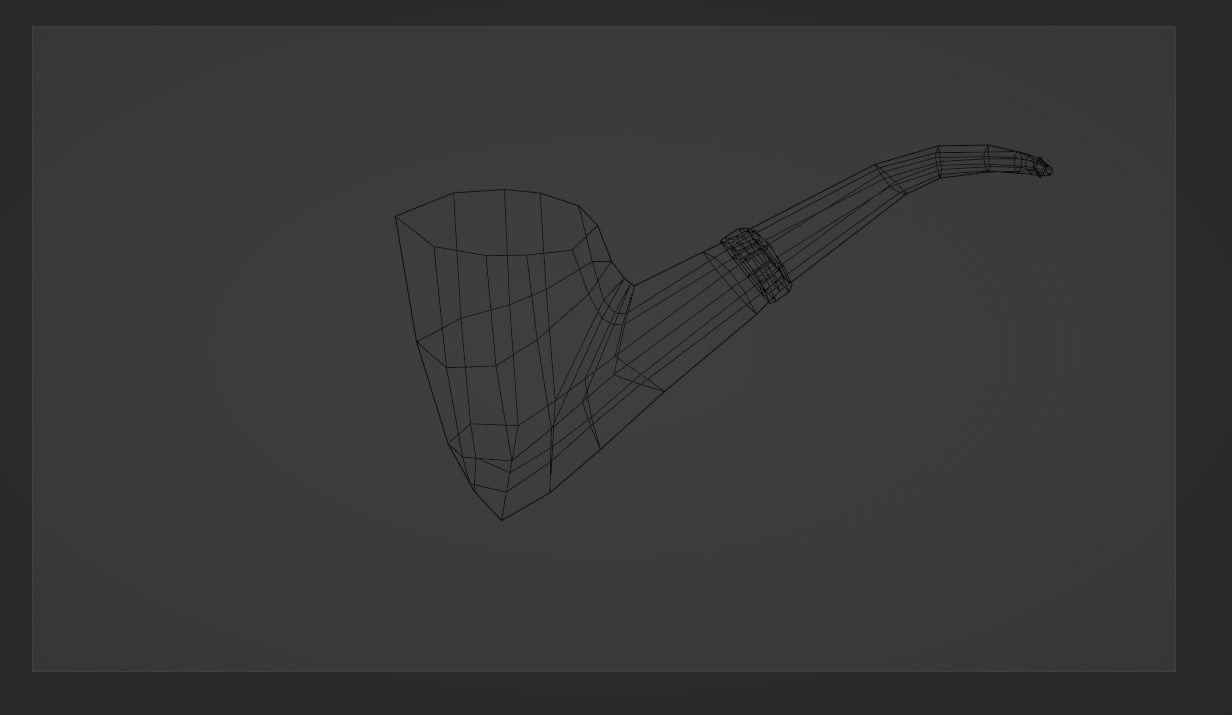 Ultimate Smoking Pipe Collections Low-poly 3D model_77