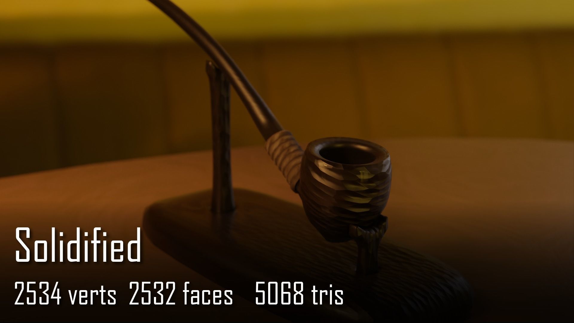 Ultimate Smoking Pipe Collections Low-poly 3D model_49