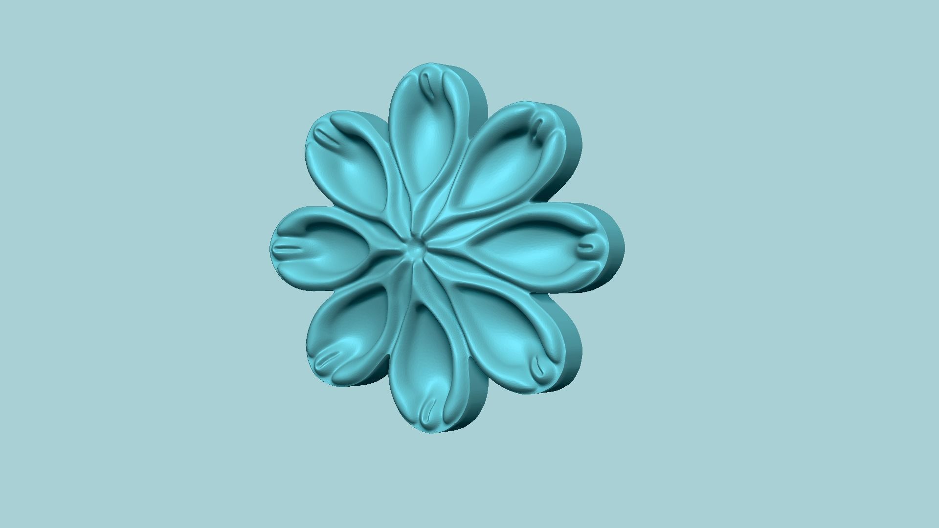 Empire Buttercup Flower - Molding Arrangement EVA Craft 3D print model_4