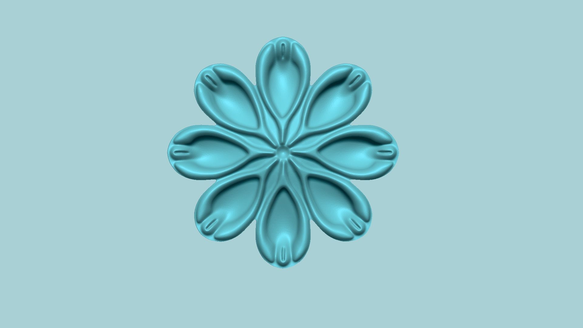 Empire Buttercup Flower - Molding Arrangement EVA Craft 3D print model_1