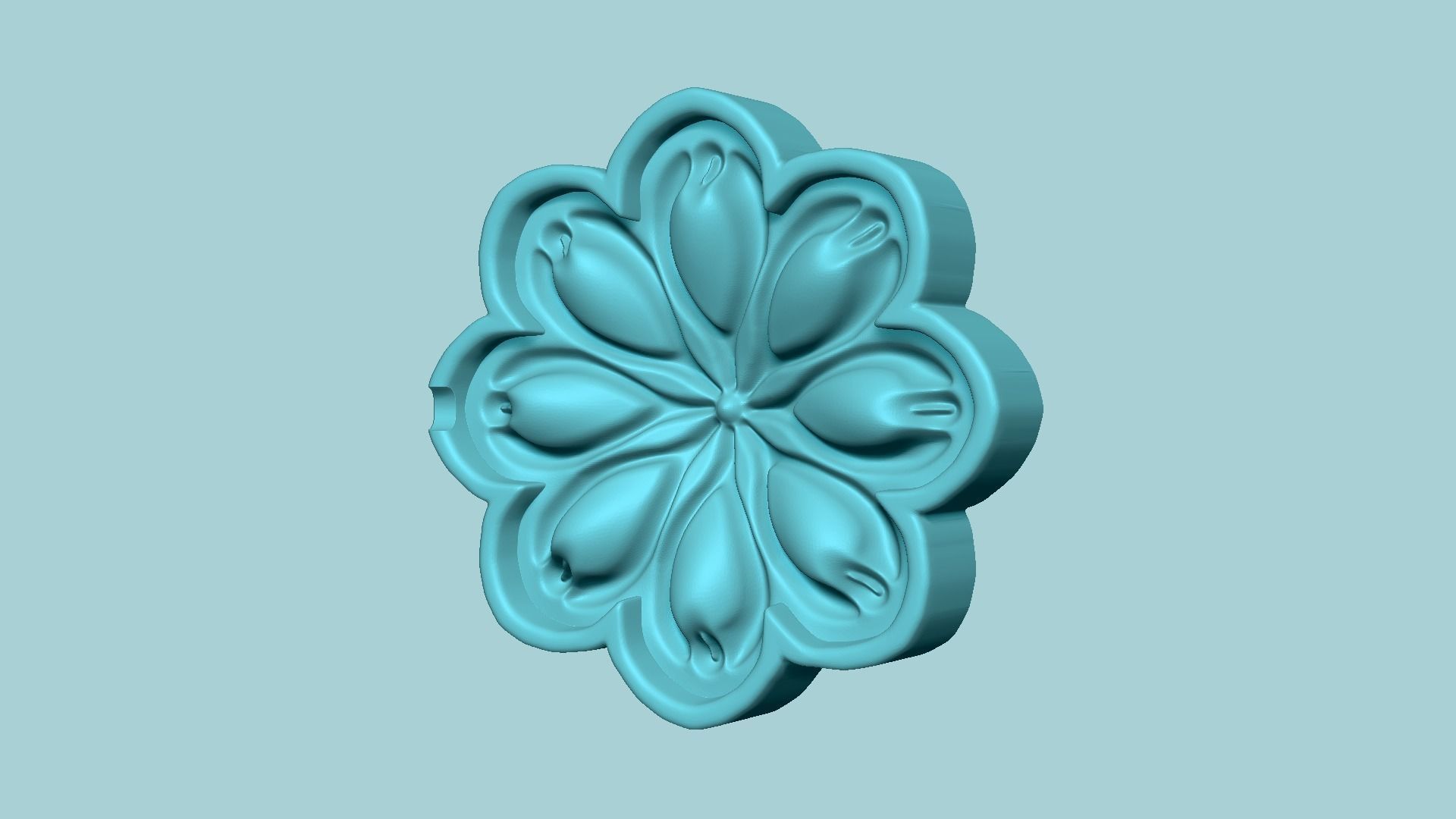 Empire Buttercup Flower - Molding Arrangement EVA Craft 3D print model_9