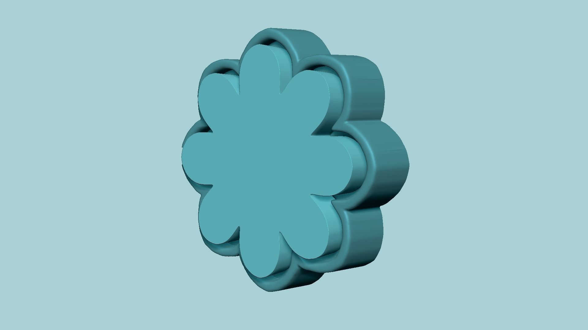 Empire Buttercup Flower - Molding Arrangement EVA Craft 3D print model_3