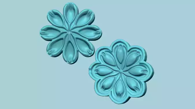 Empire Buttercup Flower - Molding Arrangement EVA Craft