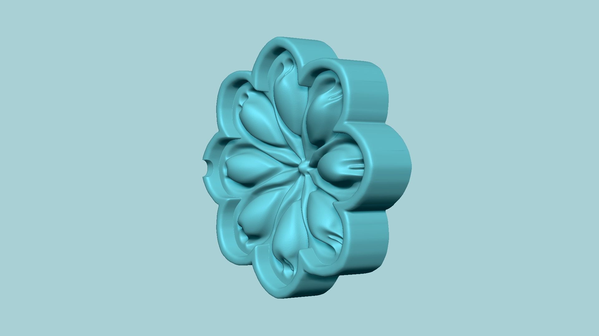 Empire Buttercup Flower - Molding Arrangement EVA Craft 3D print model_10