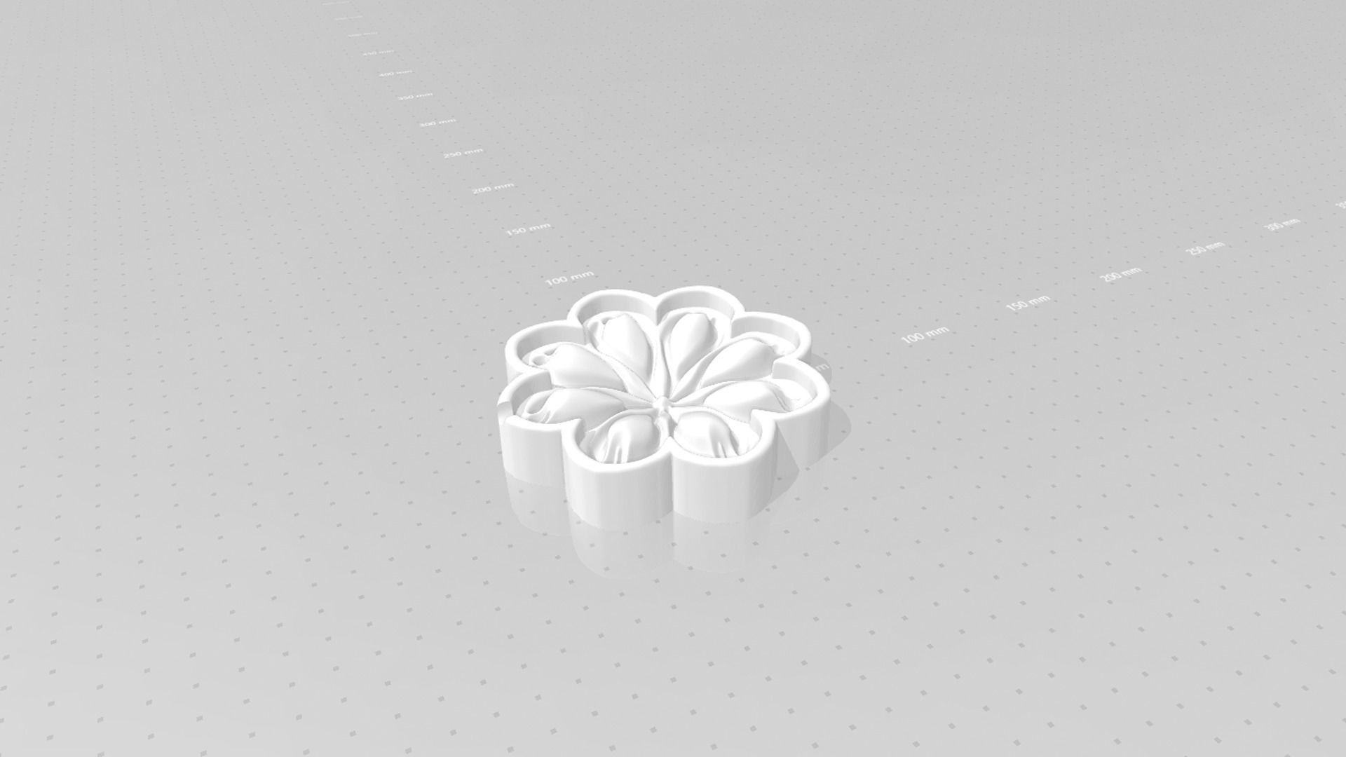 Empire Buttercup Flower - Molding Arrangement EVA Craft 3D print model_16