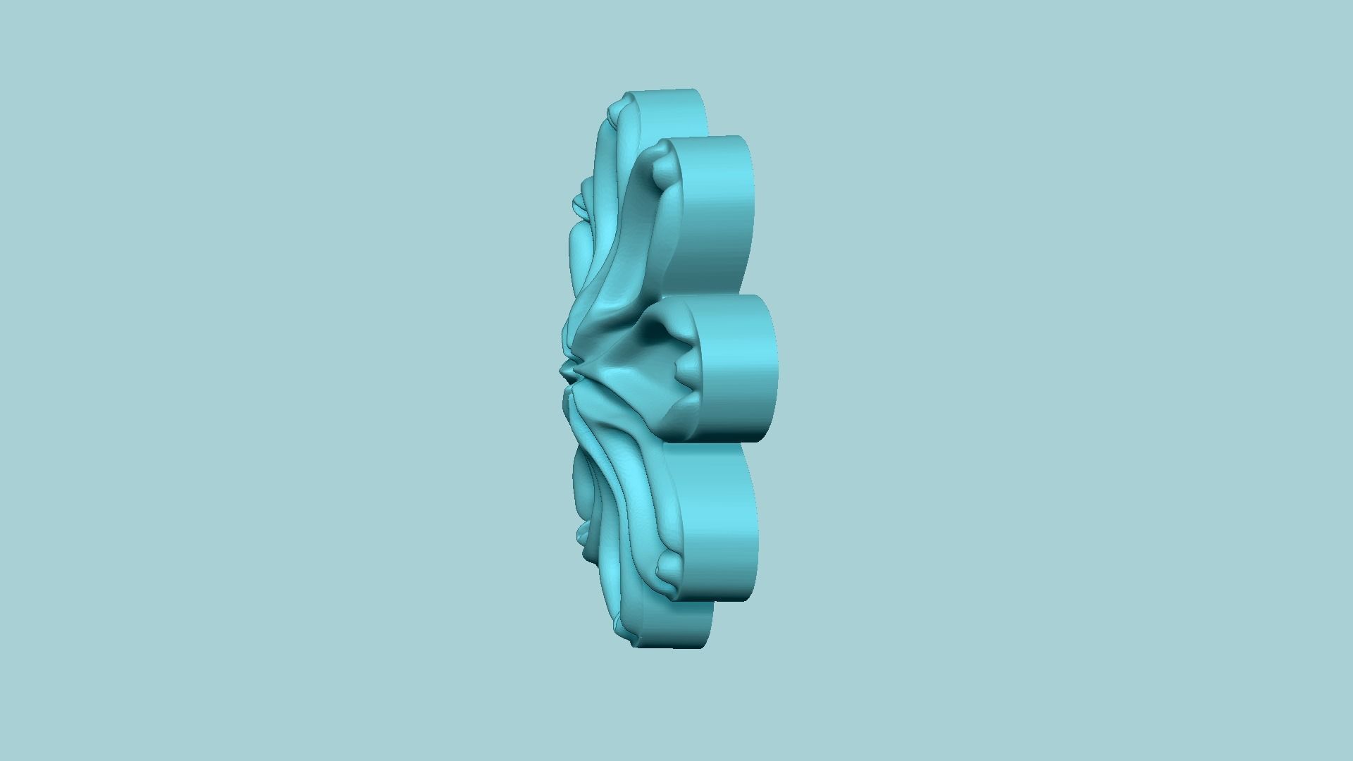 Empire Buttercup Flower - Molding Arrangement EVA Craft 3D print model_7