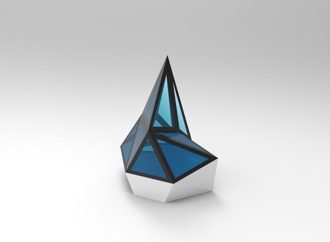 concept tower Free 3D model_1