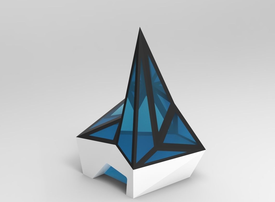 concept tower Free 3D model_3