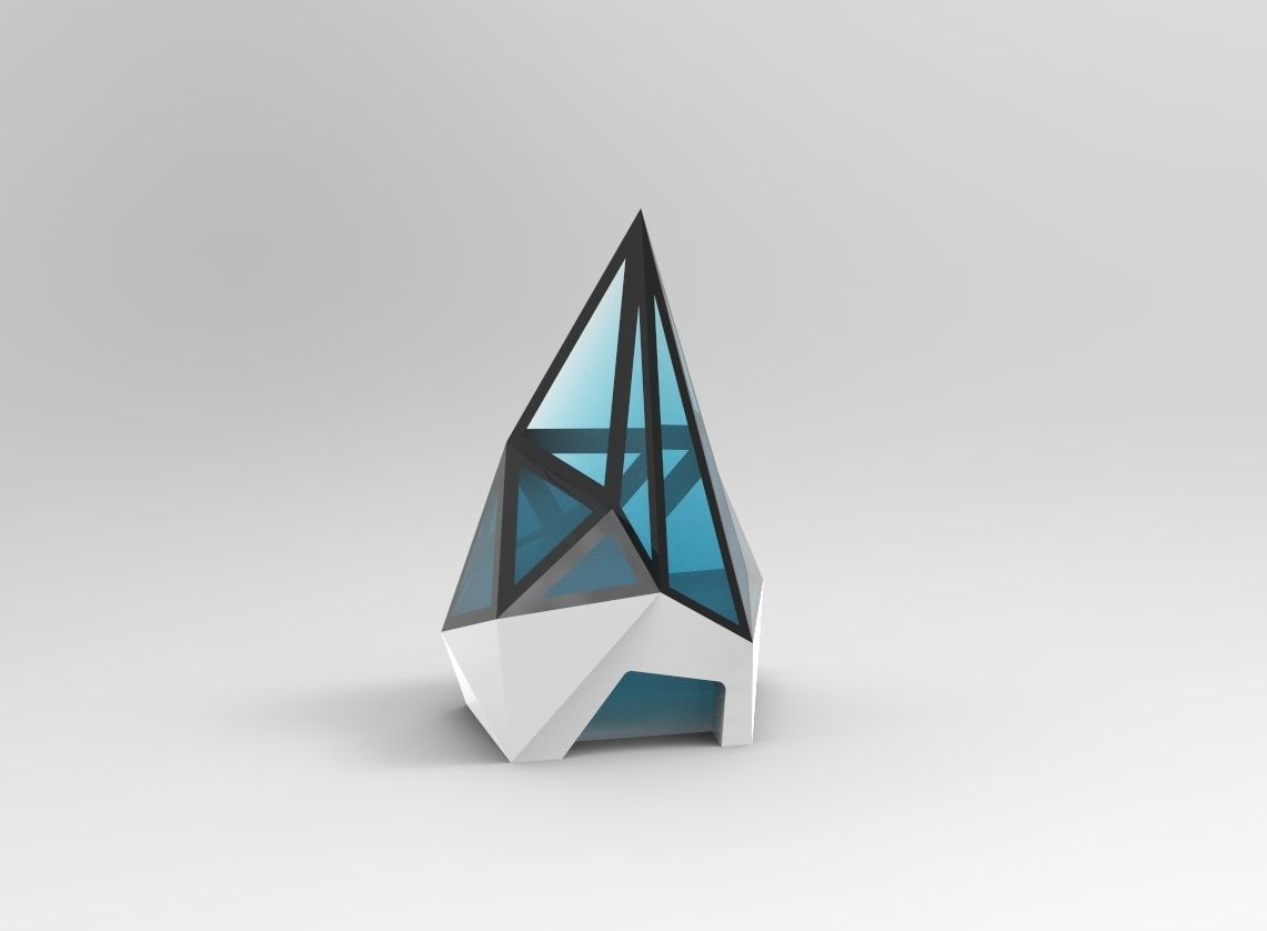 concept tower Free 3D model_2