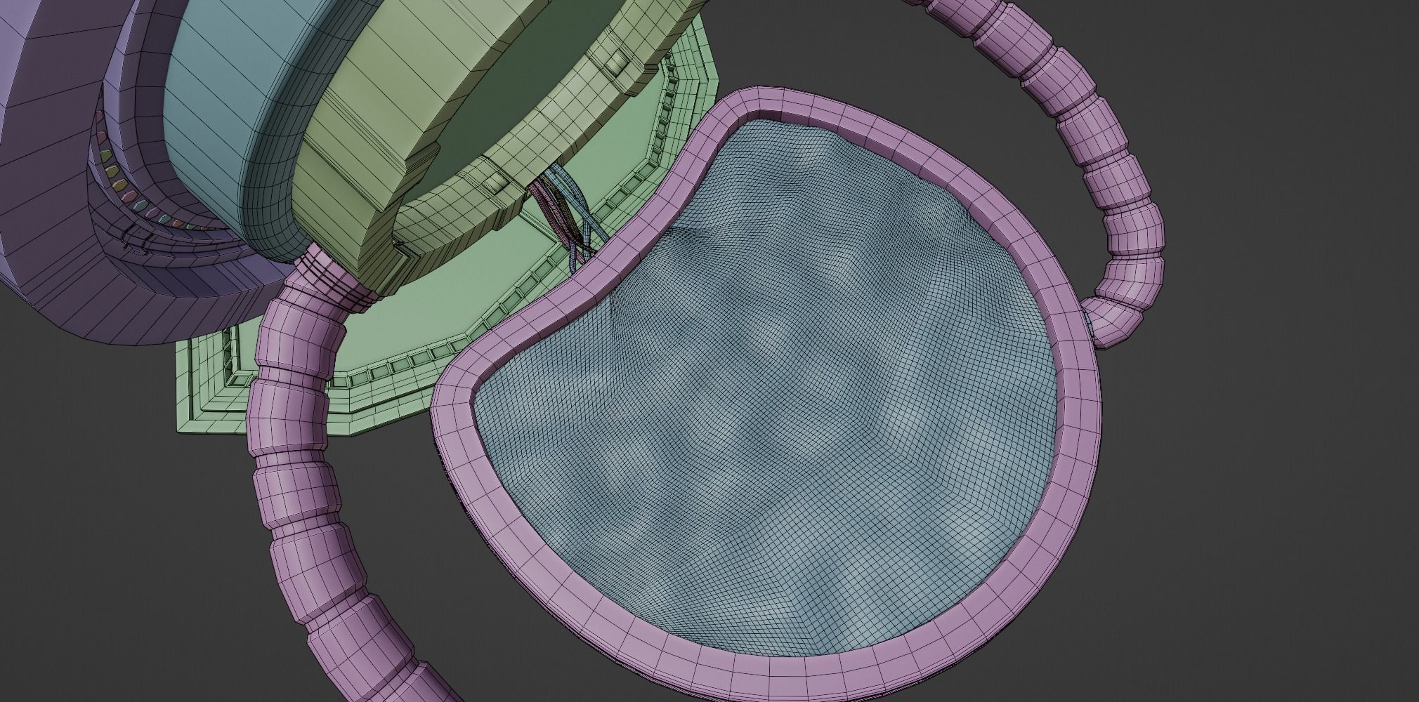 Sci Fi time travel portal Free 3D model_18