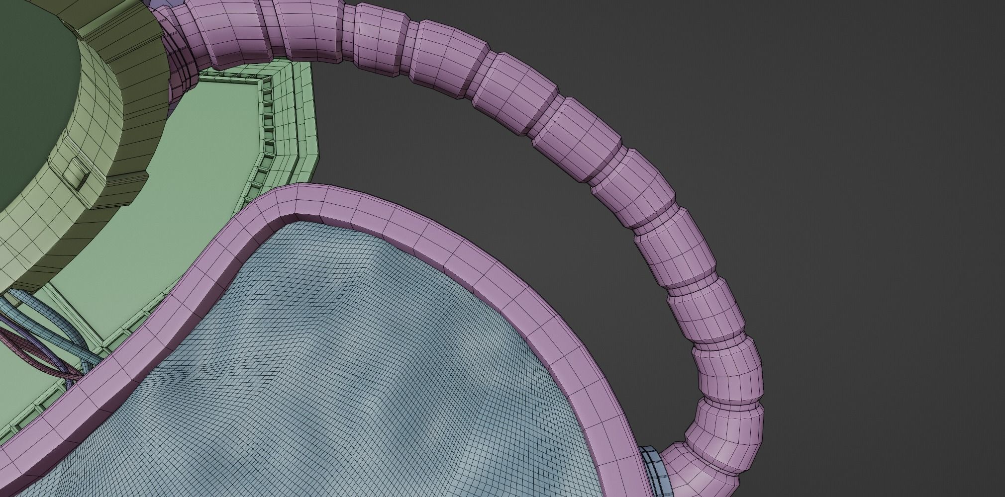 Sci Fi time travel portal Free 3D model_17