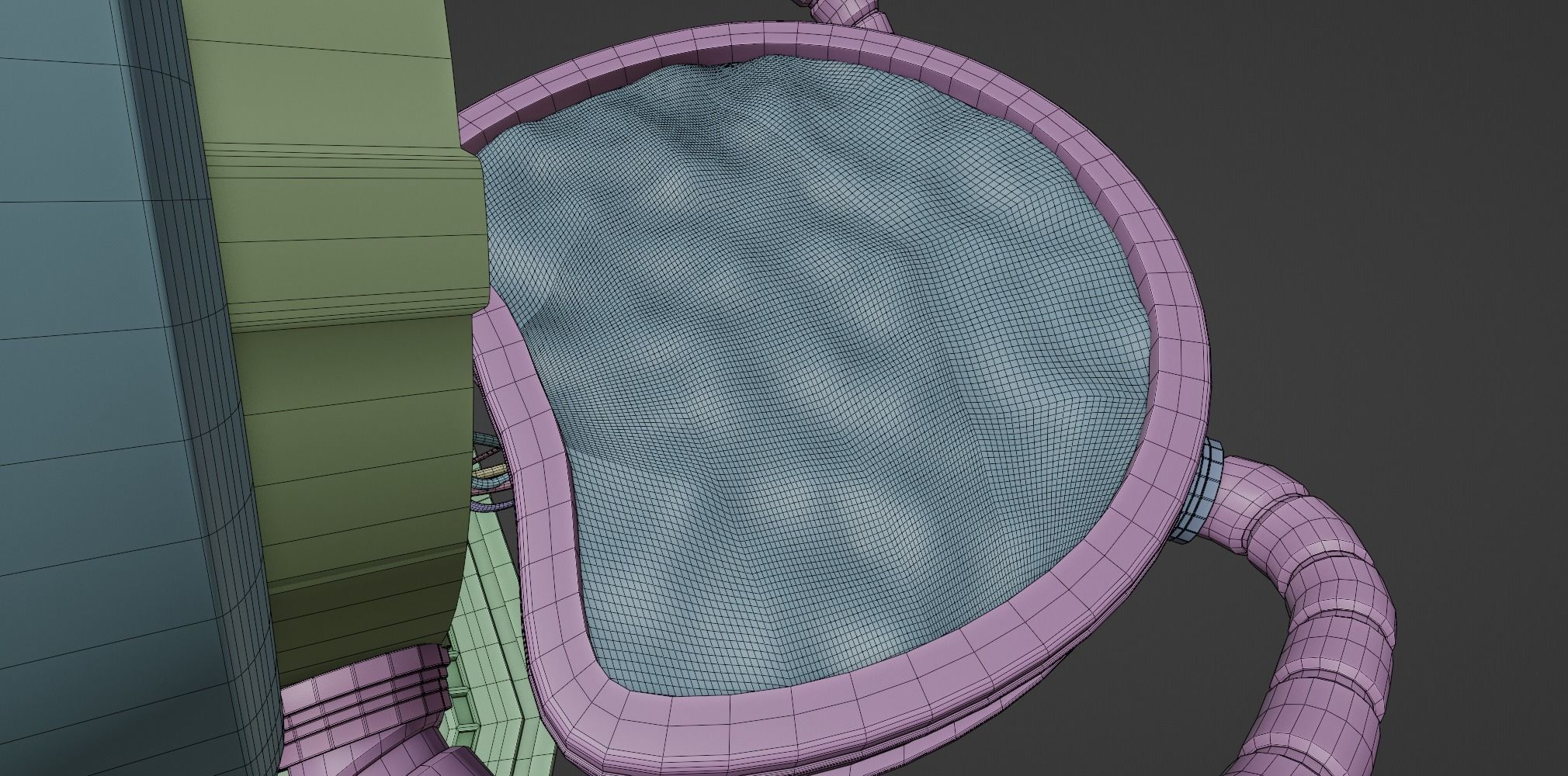 Sci Fi time travel portal Free 3D model_16