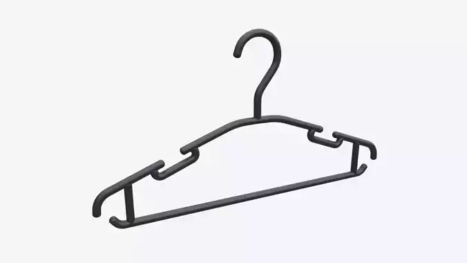 Hanger For Clothes Plastic 01