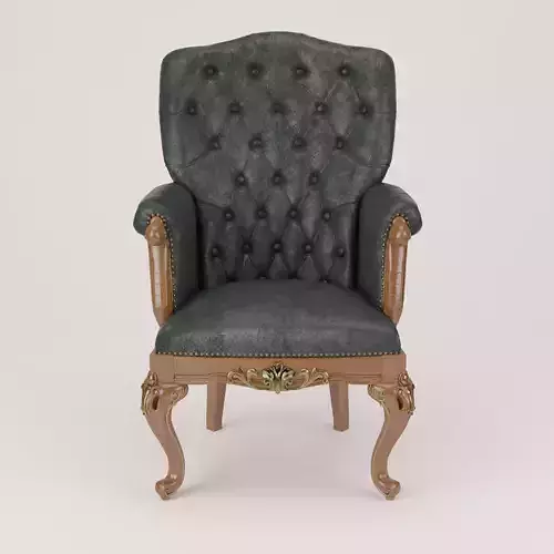 Classic Upholstered Armchair