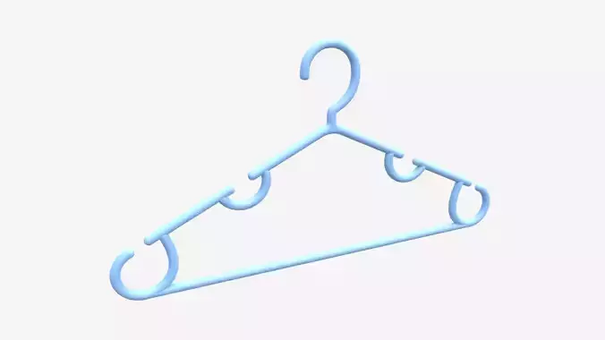 Hanger For Clothes Plastic 03