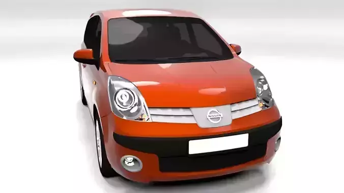NISSAN NOTE LOWPOLY