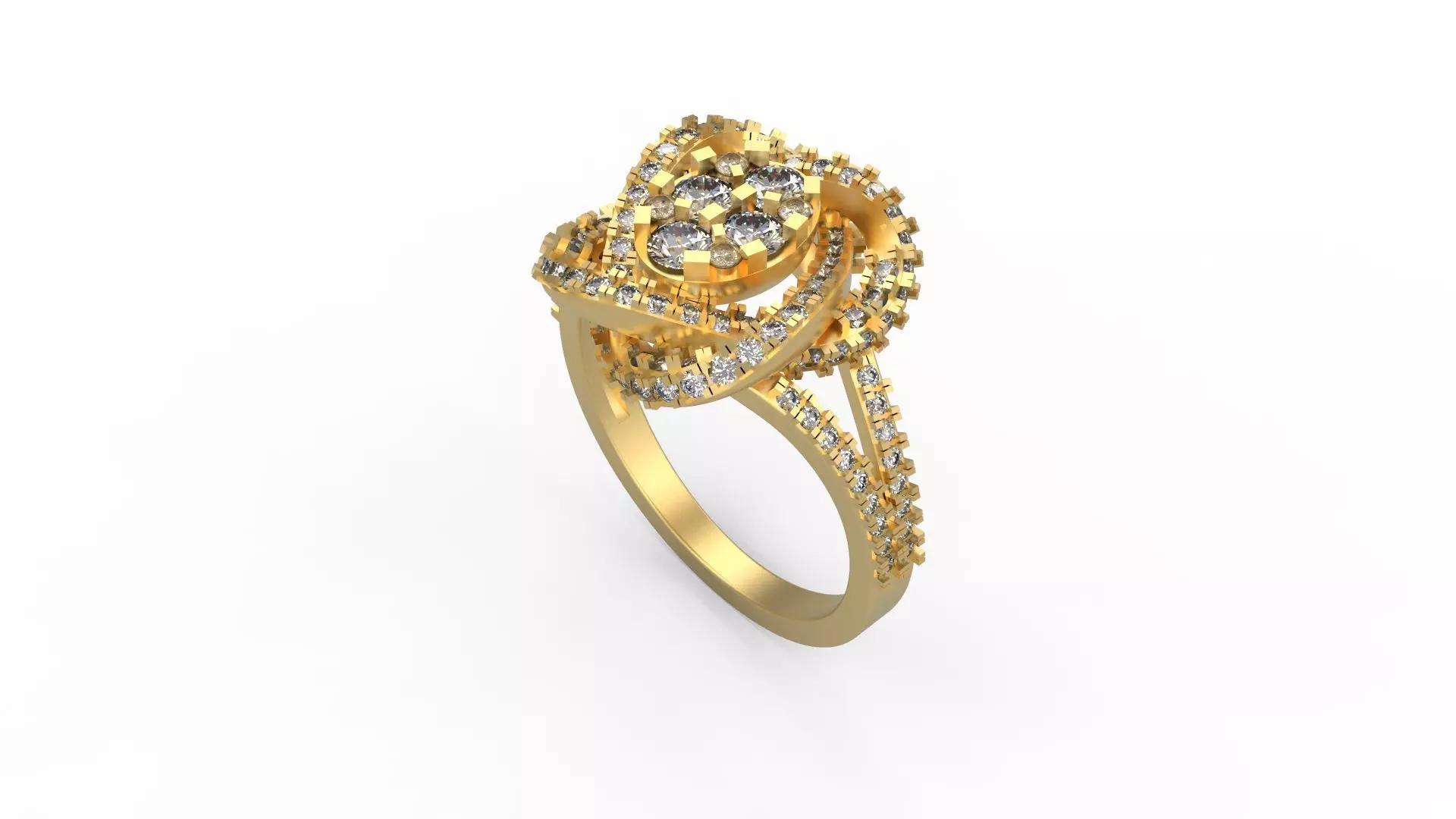 Cocktail Ring 212 3D print model
