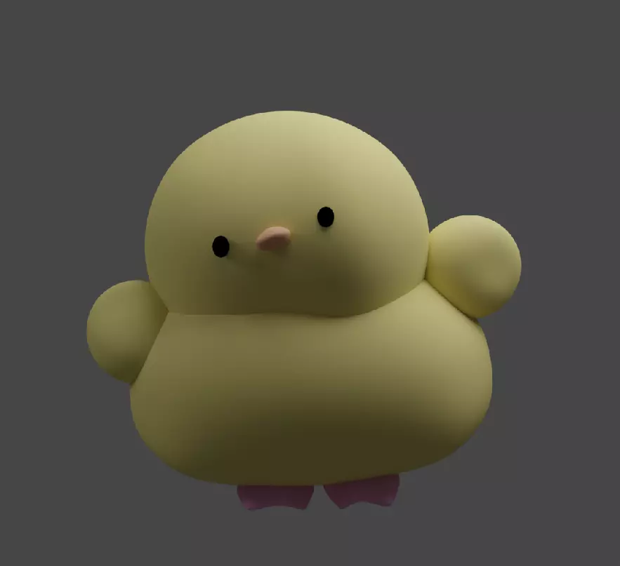 Duck squish Free 3D model