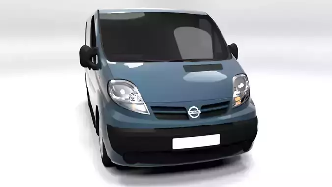NISSAN PRIMASTAR LOWPOLY