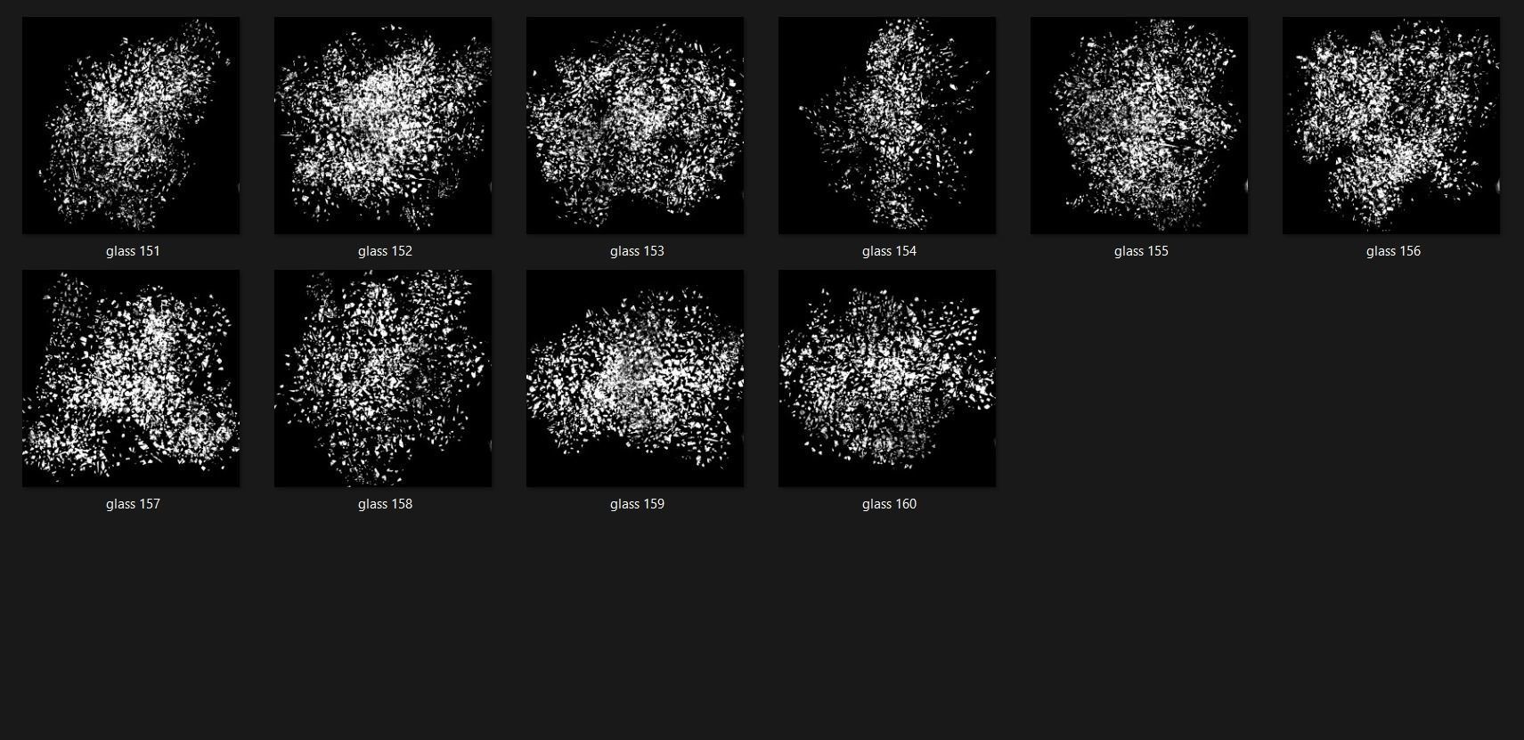 Broken Glass 2100 Alpha Patterns 2K Size Full Pack Texture_7