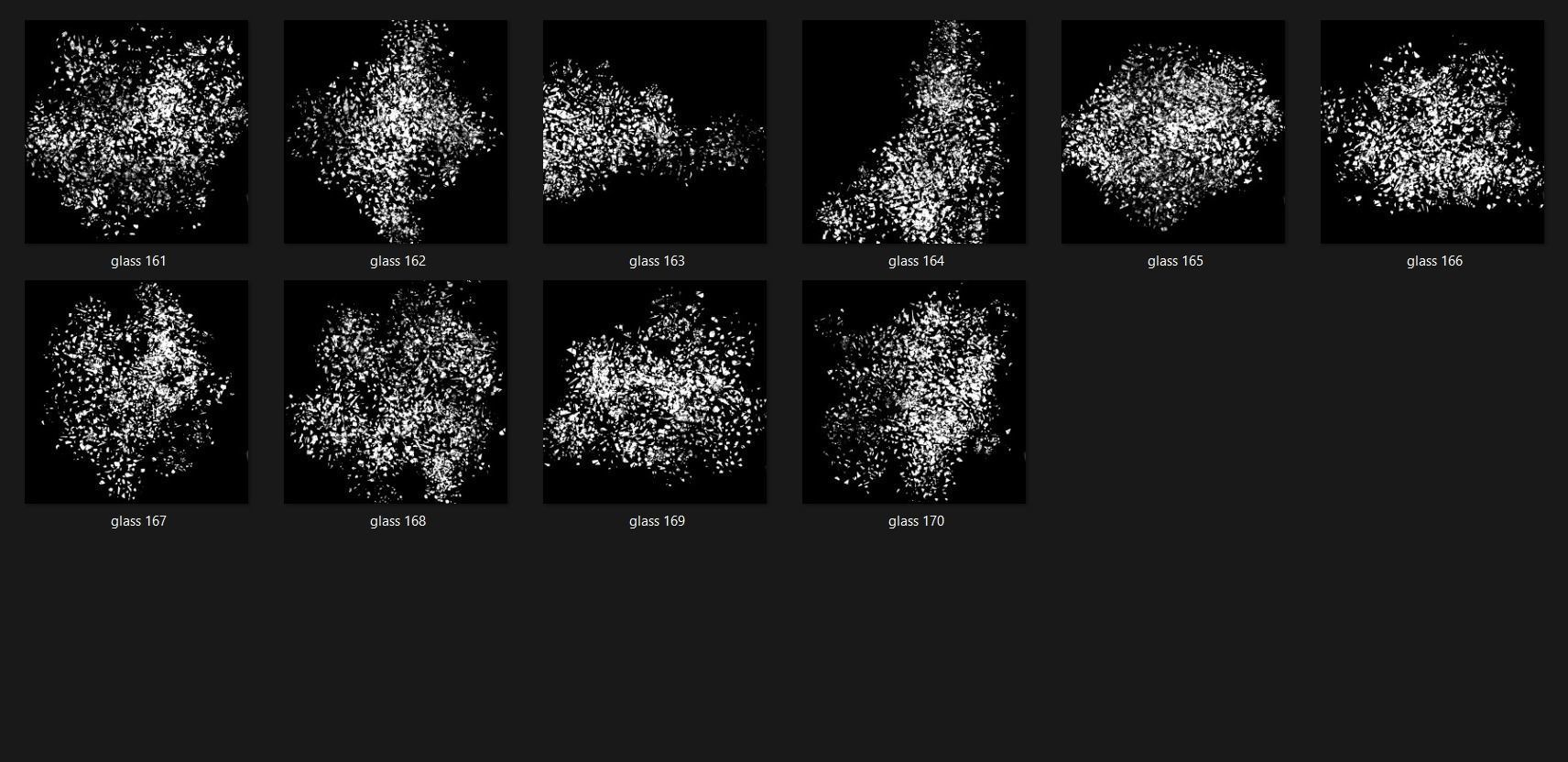 Broken Glass 2100 Alpha Patterns 2K Size Full Pack Texture_8