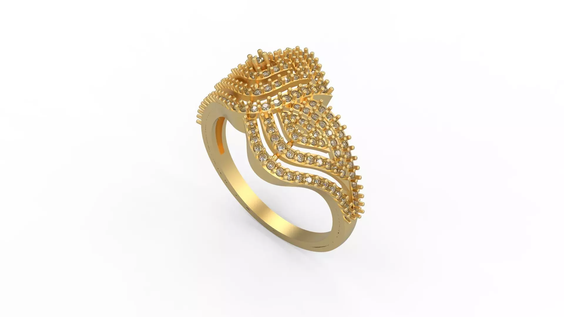 Cocktail Ring 240 3D print model