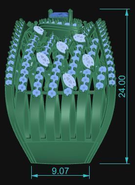 Cocktail Ring 243 3D print model_8