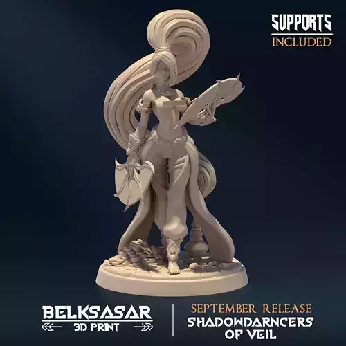 Djinni of the Veil B Nude