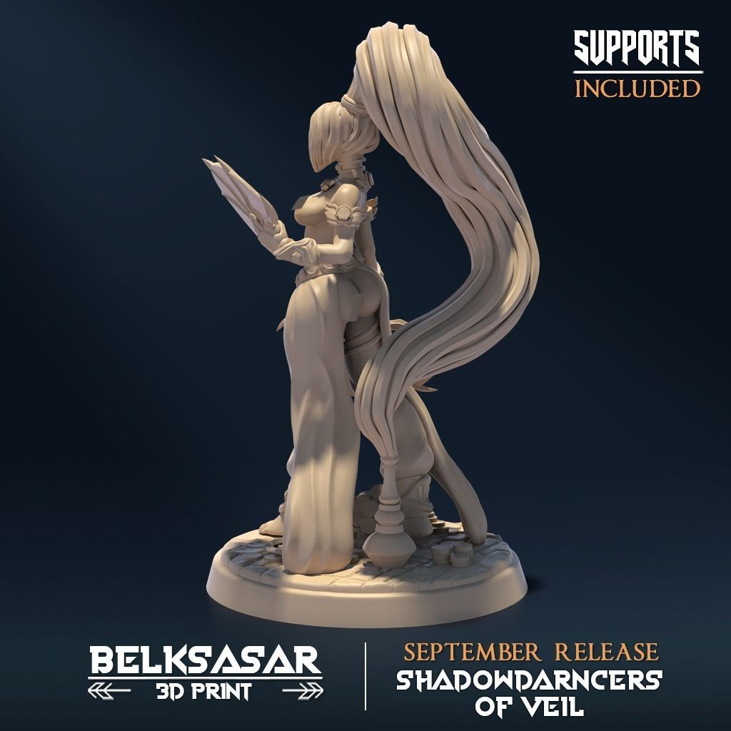 Djinni of the Veil B Normal and Nude 3D print model_3
