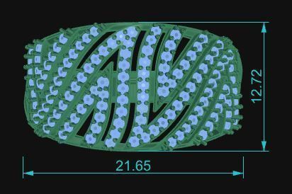 Cocktail Ring 256 3D print model_6