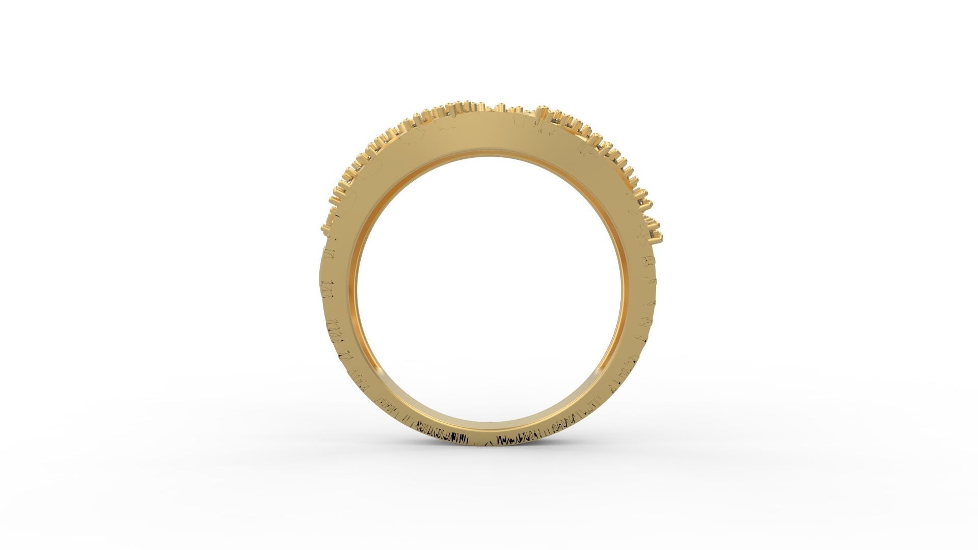 Cocktail Ring 256 3D print model_2